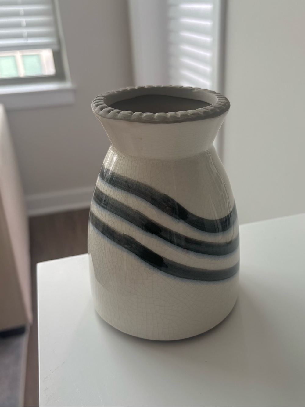 Anthropologie Hand Painted Vase